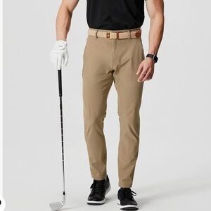 Fabletics Men's The Only Pant Water-Repellent, Zip Pockets, Lightweight Size 34